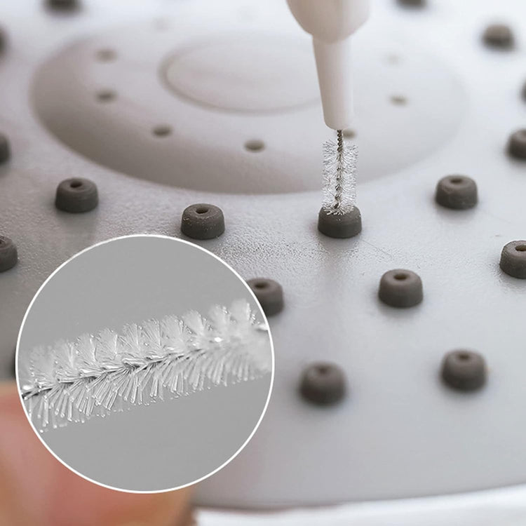 Brosses de nettoyage pour pommeau de douche, micro-nylon anti-encrassement pour orifices de smartphones, tablettes, interstices et tant d’autres utilisations. La livraison est offerte !