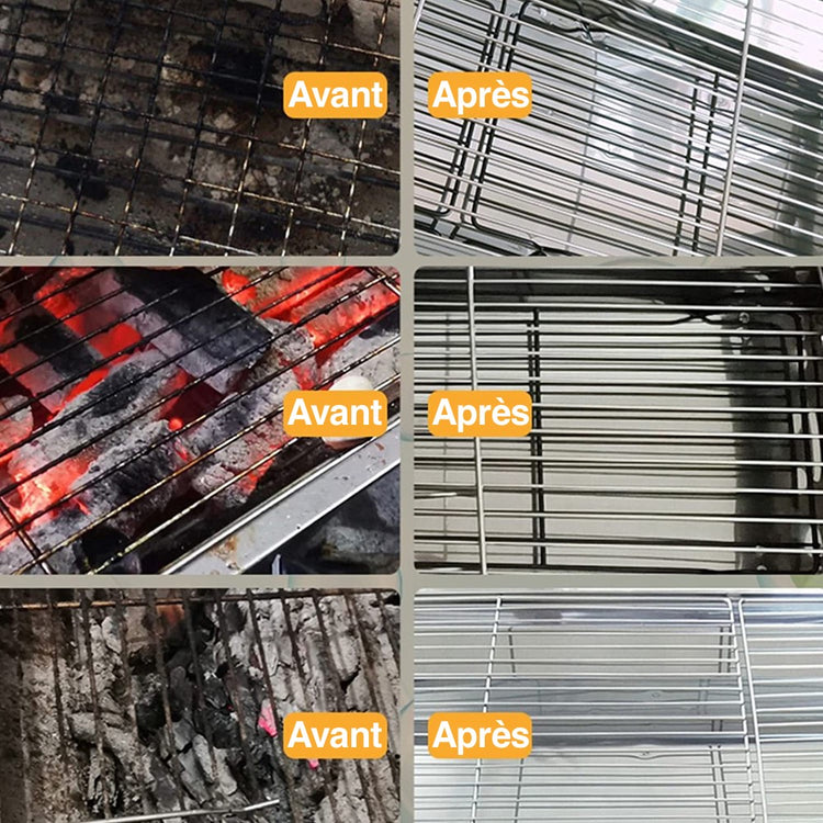 Miraculeuses briques de nettoyage pour barbecue. Également efficaces pour les dépôts de calcaire, la rouille et la corrosion (cuisine et salle de bain). Première qualité. La livraison est offerte!