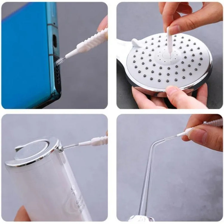 Brosses de nettoyage pour pommeau de douche, micro-nylon anti-encrassement pour orifices de smartphones, tablettes, interstices et tant d’autres utilisations. La livraison est offerte !