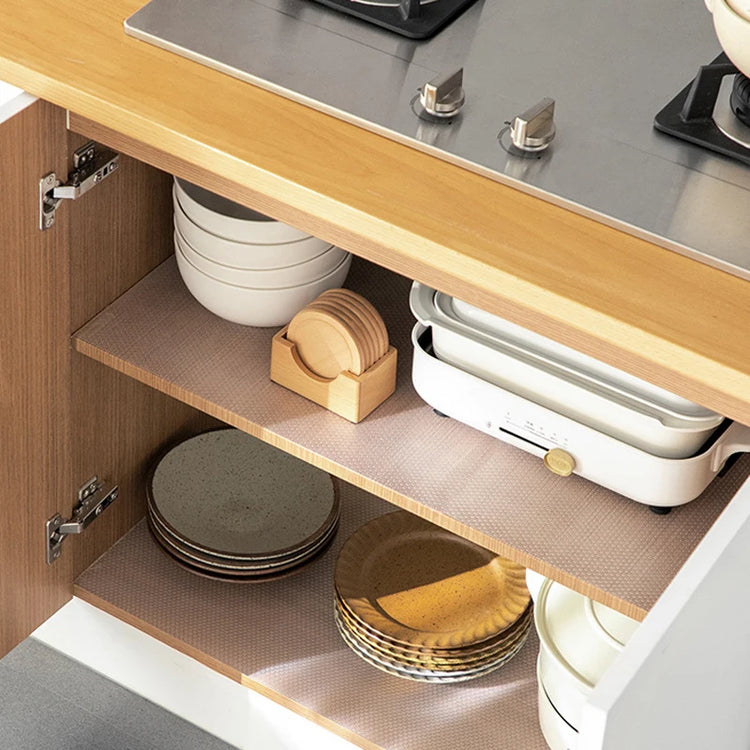 Tapis antidérapant réutilisable, doublure de tiroir et armoire, imperméable, résistant à l'humidité, découpable sur mesure, écologique et facile à nettoyer, parfait pour réfrigérateur et cuisine. La livraison prioritaire est offerte !