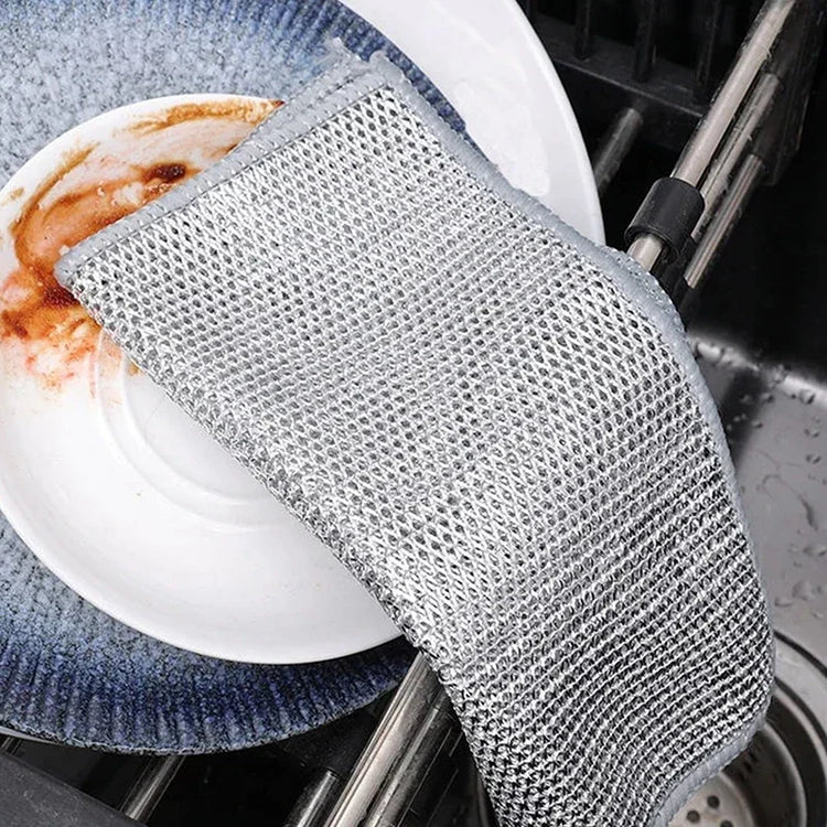 Chiffons magiques à récurer, anti-rayures, efficaces, économiques et réutilisables. Qualité Premium : Épaissis, denses et double face. La livraison est offerte!