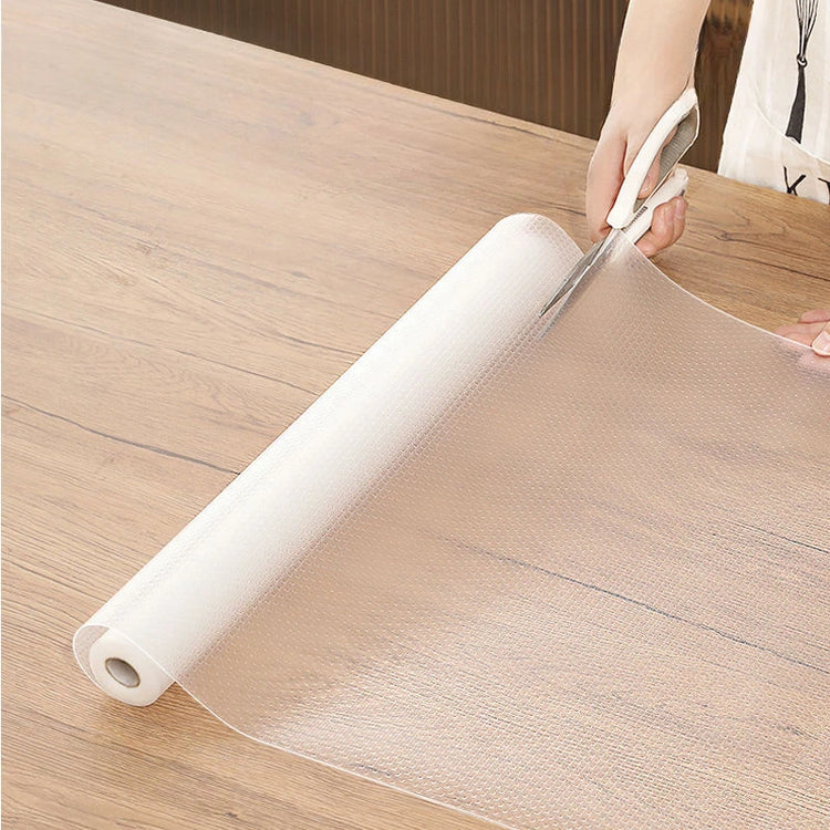 Tapis antidérapant réutilisable, doublure de tiroir et armoire, imperméable, résistant à l'humidité, découpable sur mesure, écologique et facile à nettoyer, parfait pour réfrigérateur et cuisine. La livraison prioritaire est offerte !