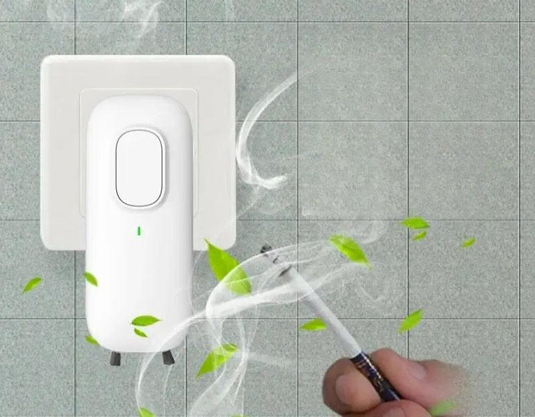 Mini purificateur d'air performant et silencieux, avec générateur d'ions négatifs pour éliminer les odeurs dans la cuisine, chambres, salles de bain et espaces pour animaux, couvre une pièce. La livraison prioritaire est offerte !