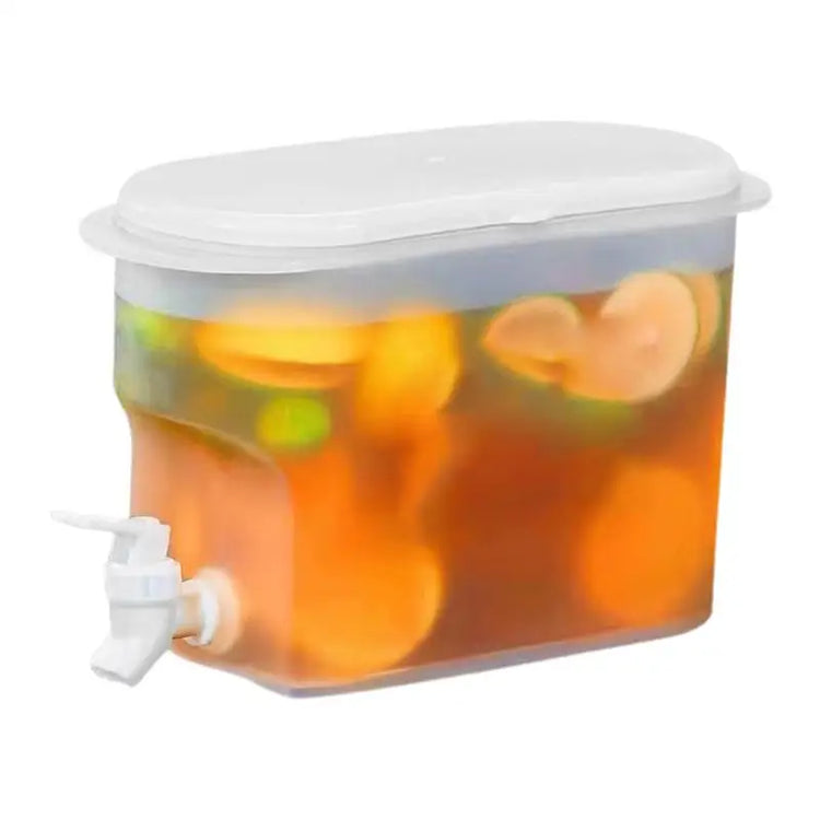 Distributeur de boissons pour réfrigérateur 3,5 L, grande capacité, carafe d’eau froide avec robinet, idéal pour boissons glacées. La livraison prioritaire est offerte !