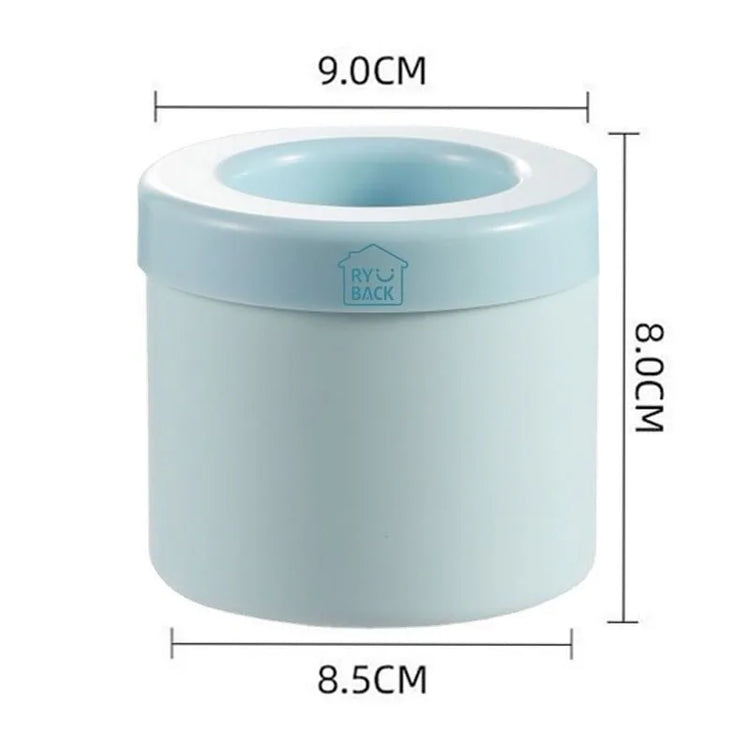 Bac à glaçons cylindrique en silicone avec couvercle scellé, démoulage facile, économise de l'espace, réutilisable et durable, idéal pour cocktails et desserts. La livraison prioritaire est offerte !
