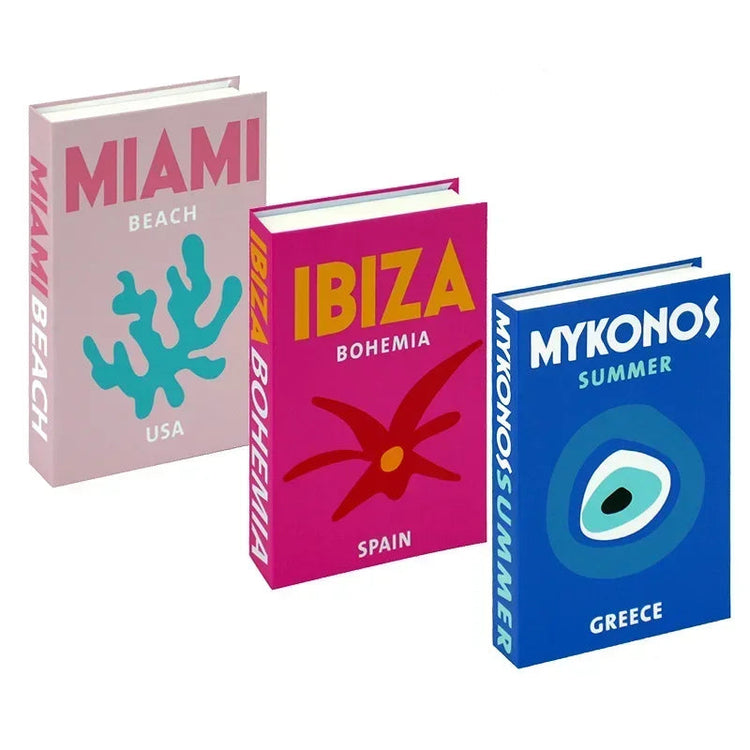 Faux livres décoratifs haut de gamme – Lot de 3 – Qualité premium, réalisme bluffant, utilisation polyvalente pour bibliothèque, étagère ou table basse – Apportez instantanément un look chic et chaleureux à votre intérieur. Livraison prioritaire offerte !
