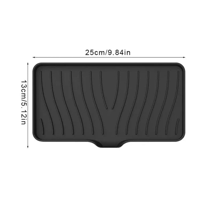 Porte-savon et porte-éponges en silicone avec système auto-drainant, anti-fondant et antidérapant, idéal pour salle de bain, baignoire et cuisine, matériaux durables et polyvalence accrue. La livraison est offerte !