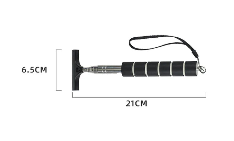 Ingénieuse raclette télescopique anti-pluie pour rétroviseur – Visibilité instantanée, sans traces, manche extensible jusqu'à 98 cm, 5 couleurs disponibles. La livraison prioritaire est offerte !