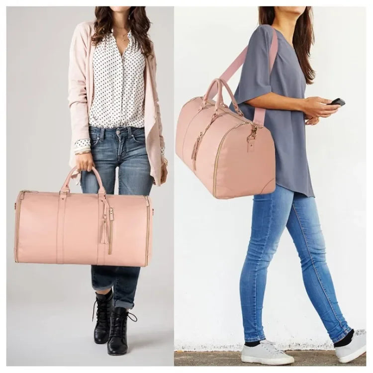 Ingénieux sac de voyage Premium transformable en housse, nombreux compartiments, ultra-léger, résistant à l'usure, format idéal de 52 cm, ergonomique avec bandoulière. La livraison prioritaire est offerte !