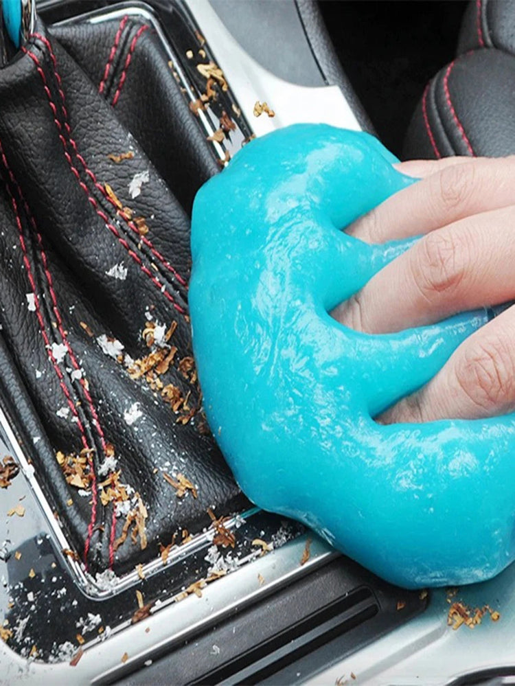Gélatine magique de nettoyage, nettoyant pour clavier, voiture, ordinateur, imprimante, élimine la poussière, la saleté, les cheveux et les débris des crevasses. La livraison prioritaire est offerte !