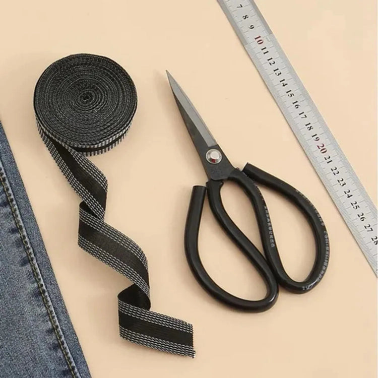 Bande thermocollante auto-adhésive pour raccourcir les pantalons – 5 mètres – Facile à poser au fer, tenue invisible, confortable, lavable, sans couture ni tailleur. Livraison prioritaire offerte !