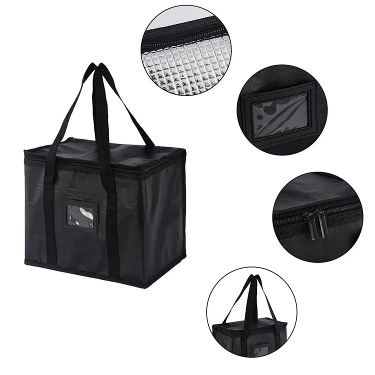 Glacière isotherme pour boissons - grande capacité de conservation des aliments au frais - sac à déjeuner refroidissant - boîte à repas avec fermeture éclair - panier repas en aluminium pour pique-nique. La livraison prioritaire est offerte !