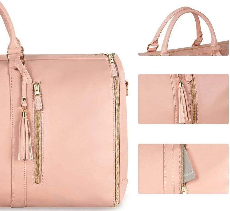 Ingénieux sac de voyage Premium transformable en housse, nombreux compartiments, ultra-léger, résistant à l'usure, format idéal de 52 cm, ergonomique avec bandoulière. La livraison prioritaire est offerte !
