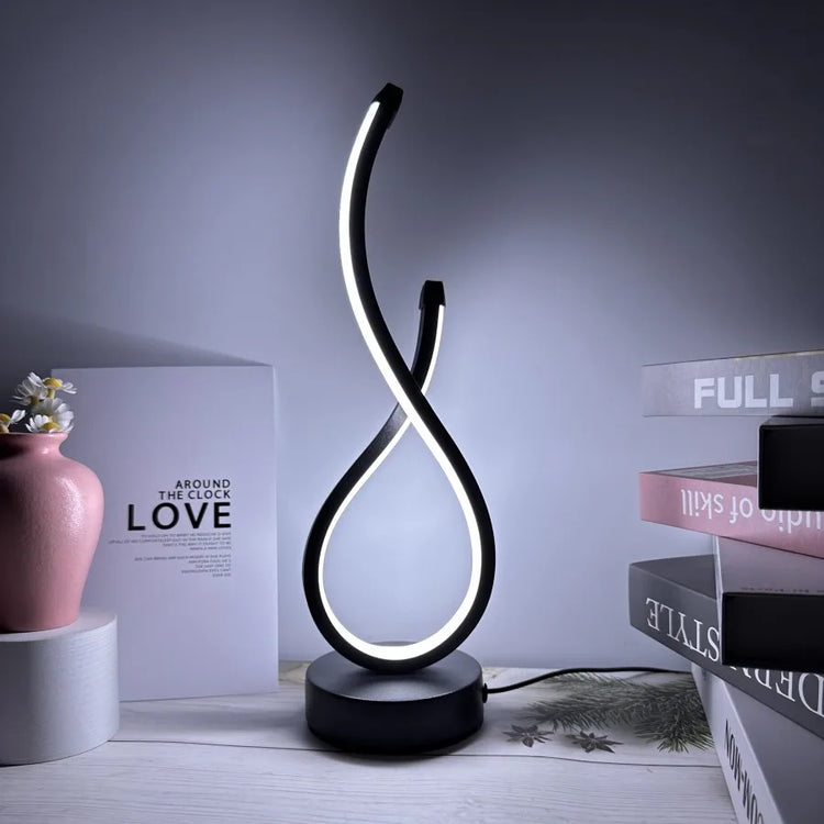 Magnifique lampe de table LED au design Art Déco – Intensité réglable – Éclairage d’ambiance avec 3 niveaux de blancs. La livraison prioritaire est offerte !