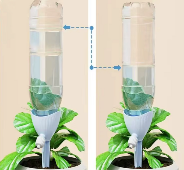 Goutteur d’arrosage automatique pour plantes – Débit réglable – Irrigateur à infiltration pour fleurs et jardinières - Système d’arrosage automatique à infiltration lente. La livraison prioritaire est offerte !