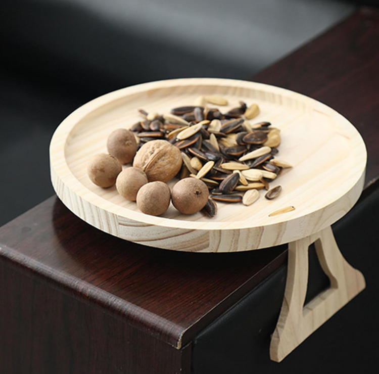 Ingénieux plateau de canapé en bois pliable – Ultra stable, sans montage, antidérapant, s’adapte à tous les accoudoirs (7 à 30 cm). La livraison prioritaire est offerte !