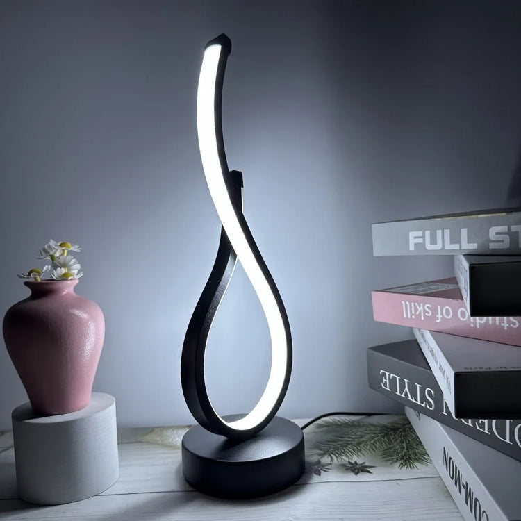 Magnifique lampe de table LED au design Art Déco – Intensité réglable – Éclairage d’ambiance avec 3 niveaux de blancs. La livraison prioritaire est offerte !