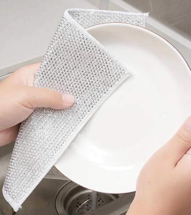 Chiffons magiques à récurer, anti-rayures, efficaces, économiques et réutilisables. Qualité Premium : Épaissis, denses et double face. La livraison est offerte!