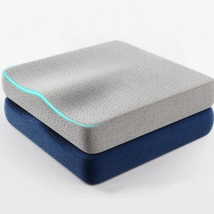 Coussin ergonomique en mousse à mémoire de forme, 6cm d'épaisseur, soulagement de la pression des hanches et du dos, tissu respirant, rebond lent, antidérapant et housse lavable. La livraison prioritaire est offerte !