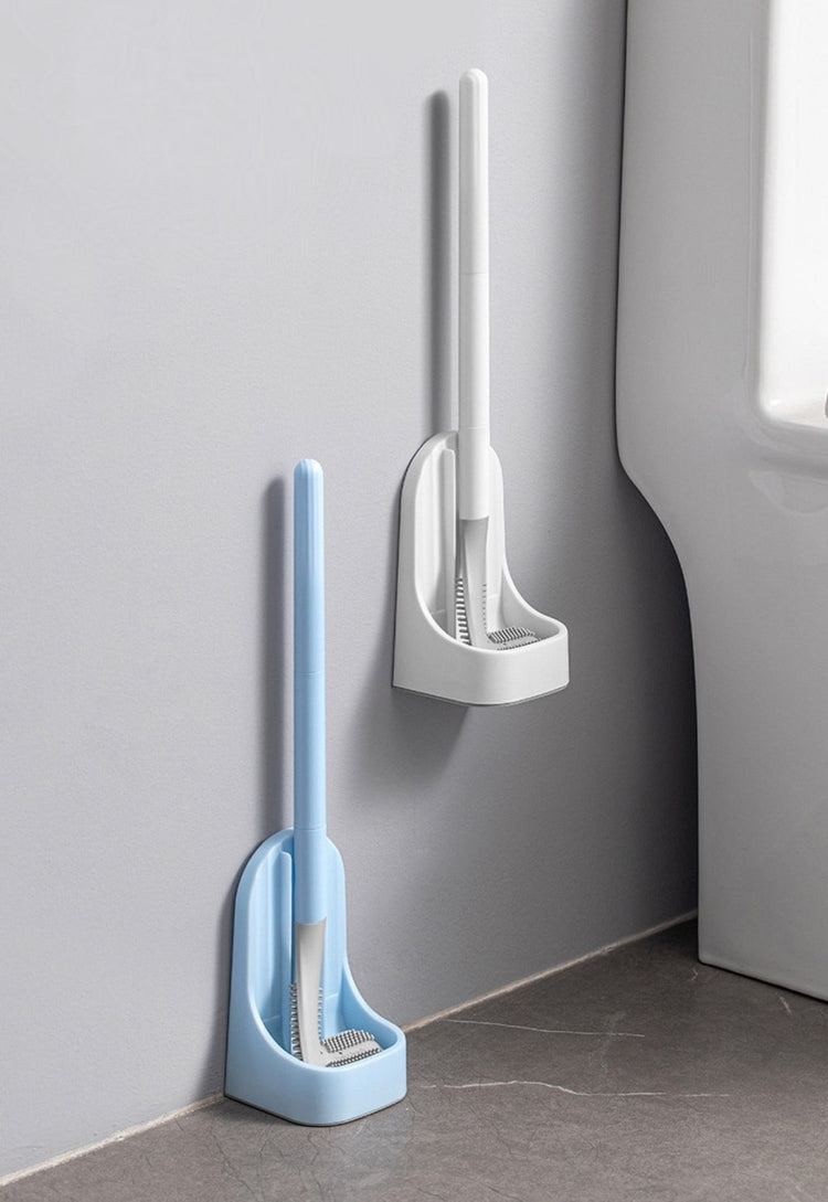 Brosse WC en silicone avec tête de golf, ingénieuse, pratique, hygiénique, design moderne, pour un nettoyage immaculé. La livraison est offerte!