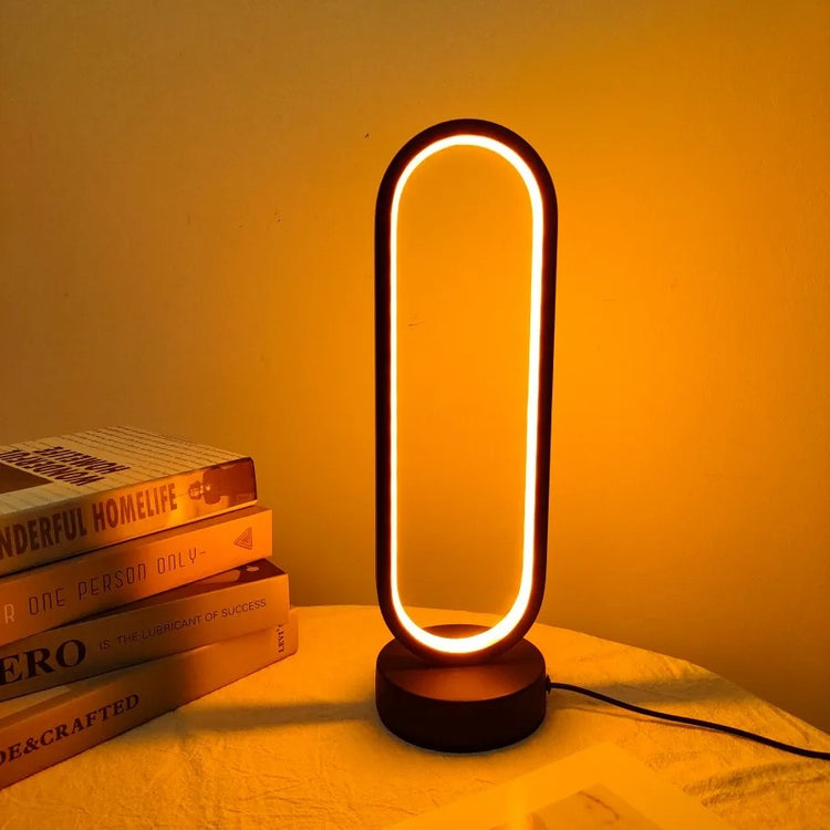 Magnifique lampe de table LED au design Art Déco – Intensité réglable – Éclairage d’ambiance avec 3 niveaux de blancs. La livraison prioritaire est offerte !