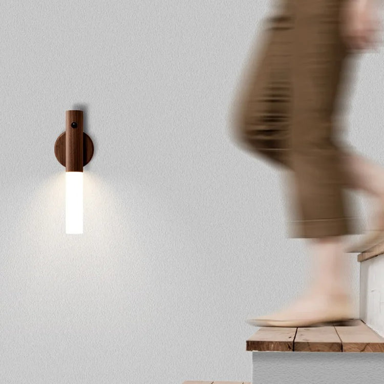 Ingénieuse veilleuse magnétique rechargeable avec détecteur de mouvement - Installation sans perçage - Lumière LED douce et apaisante - Design élégant, amovible et polyvalent. La livraison prioritaire est offerte !