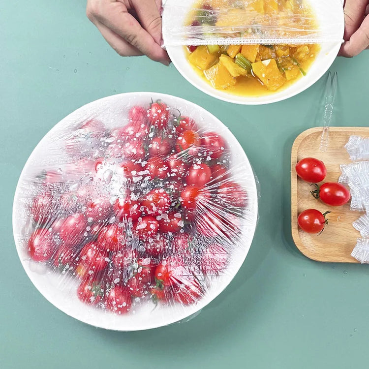 Ingénieux couvercles alimentaires, réutilisables et économiques, sans BPA, première qualité, taille adaptable, conservent la fraîcheur des aliments, économiseur de pellicules. La livraison est offerte!