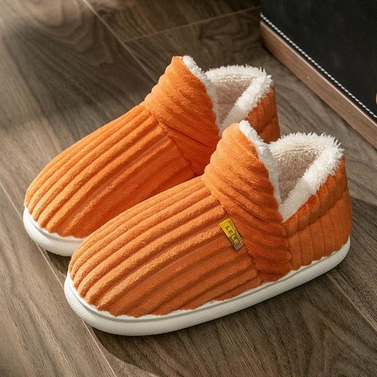 Fabuleux chaussons ultra douillets, doublés en peluche, chauds et ultra moelleux, antidérapants, parfaits pour un usage intérieur décontracté et des moments de confort absolu. La livraison prioritaire est offerte !