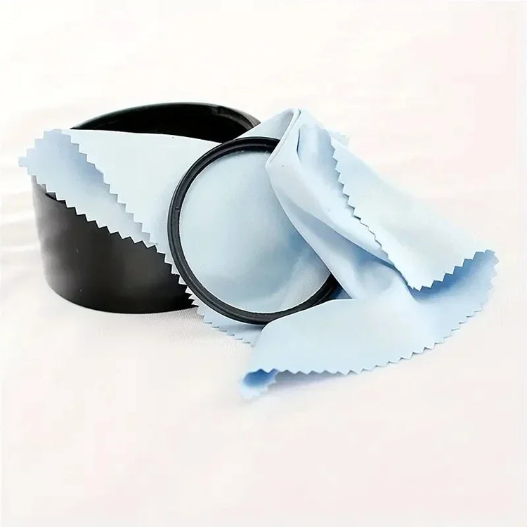 Lot de 20 chiffons de nettoyage en microfibre pour lunettes et écrans, qualité Premium, 150x175mm, lavables, réutilisables, écologiques et économiques. La livraison est offerte !