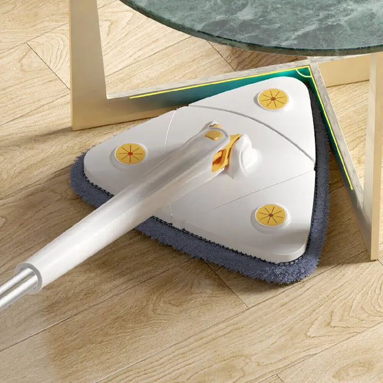 Ingénieuse serpillière rotative à 360°, pliable et téléscopique, avec 3 chiffons en microfibre ultra-épais. La livraison est offerte.