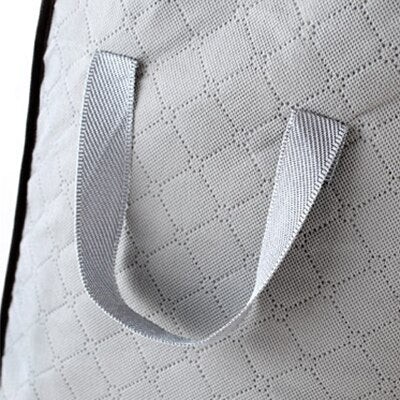 Magnifique sac de rangement en bambou pour vêtements, draps, couvertures et couettes