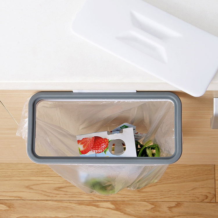 Porte-sacs de poubelle à mécanisme pratique, hermétique et ingénieux