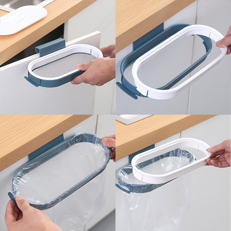 Porte-sacs de poubelle à mécanisme pratique, hermétique et ingénieux
