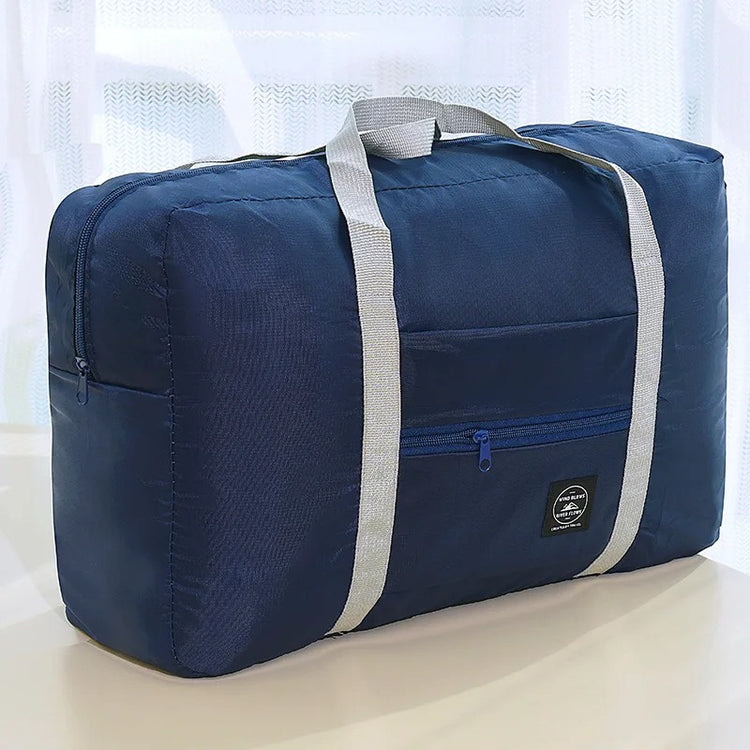 Lot de 2 sacs de voyage pliables - sac cabine pour compagnies aériennes - sac week-end et nuitée - sac de sport. La livraison prioritaire est offerte !